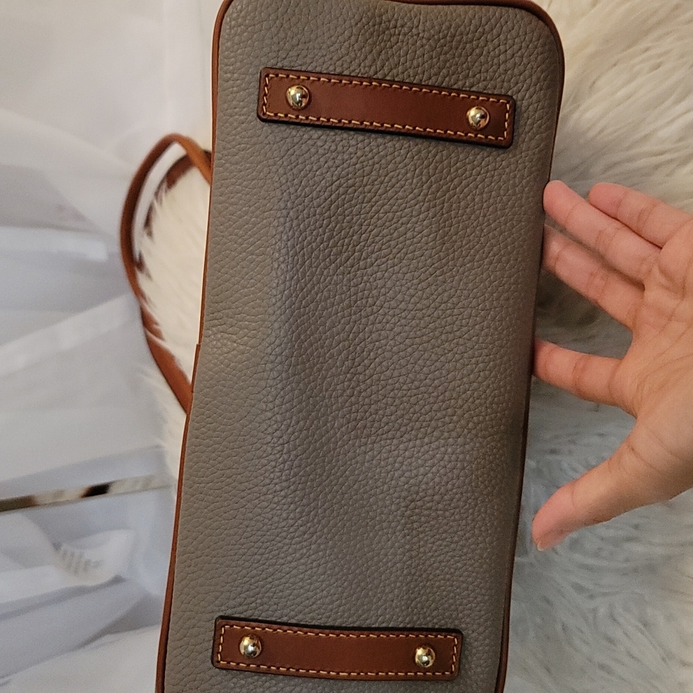 Dooney & Bourke Pebble Leather Tote - Picture 9 of 13